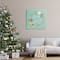Stupell Industries Christmas By The Sea Wreath Canvas Wall Art